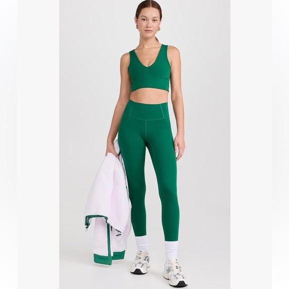 FP Free People Movement Never Better Full Length Leggings in Heritage Green New - Picture 1 of 15